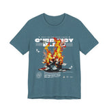 Currency Blaze Burning Money Graphic Unisex Jersey Short Sleeve Tee Bold Streetwear Flame Cash Statement T Shirt Urban Fashion