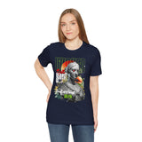 Wicked Supreme Unisex Jersey Short Sleeve Tee Graphic Streetwear T Shirt Statue Art Design Aesthetic Bold Vintage Inspired Supreme Print Casual Fashion