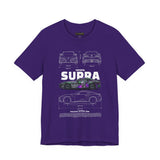 Graffiti Street Art A90 Tuner Car Graphic Unisex Heavy Cotton Tee for Drift Fans Performance Lovers and Urban Streetwear Style