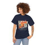 Money Is Not Just Currency Burning Dollar Graphic Unisex Heavy Cotton Tee Hustler Streetwear Motivational Cash Fire Design