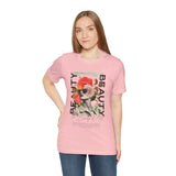 Beauty of Art Floral Collage Unisex Jersey Short Sleeve Tee Vintage Aesthetic Graphic Fashion Artistic Statement Streetwear T Shirt