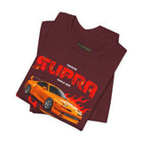 Japanese Turbo Legend Supra Inspired JDM Racing Graphic T Shirt Classic 90s Performance Car Streetwear Unisex Tee For Drift Track And Car Culture Fans