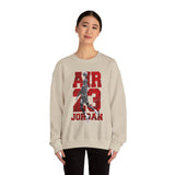 Air Jordan Sky Legend Unisex Sweatshirt Heavy Blend Motivational Athletic Streetwear Bold Basketball Inspired Design Premium Comfort Fashion For Dreamers Hustlers And Game Changers