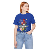 You Can Be Whatever Unisex Jersey Short Sleeve Tee Comfortable Motivational Graphic T-Shirt Bold Floral Empowerment Streetwear Positive Vibes Everyday Wear Perfect Gift for Friends Dreamers and Free...