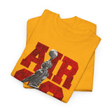 Air Jordan Sky Legend Unisex Heavy Cotton Tee Bold Athletic Streetwear Design Inspirational Basketball Dunk Artwork Motivational Sports Graphic Tee For Dreamers And Hustlers