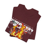 Currency Blaze Burning Money Graphic Unisex Jersey Short Sleeve Tee Bold Streetwear Flame Cash Statement T Shirt Urban Fashion