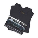 Porsche 718 Cayman GT4 RS Inspired Illustrated Track Focused Sports Car Graphic T Shirt Precision Motorsport Performance Streetwear Racing Culture Gift For Car Enthusiasts