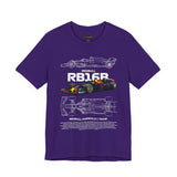 High Speed Formula Race Car Unisex Heavy Cotton Tee Premium Streetwear Graphic Shirt for Motorsport Fans and Adrenaline Lovers
