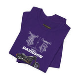 Harley Davidson FXDR Inspired Power Cruiser Motorcycle Graphic Unisex Heavy Cotton Tee Premium Streetwear T Shirt for Riders Bikers Enthusiasts Bold Everyday Wear 02