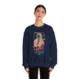Beauty Vibes Statue Graphic Unisex Heavy Blend Crewneck Sweatshirt Vintage Streetwear Aesthetic Pullover Premium Bold Artistic Fashion