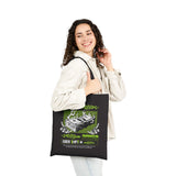 Money Power Cotton Canvas Tote Bag Neon Dollar Stack Hustle Mindset Streetwear Motivational Eco Shopping Bag