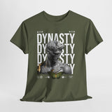 Dynasty Statue Graphic Unisex Heavy Cotton Tee Greek Sculpture Butterfly Streetwear Art Inspired T Shirt