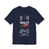 YZF R6 Inspired Unisex Heavy Cotton Tee Racing Superbike Motorcycle Streetwear Graphic Shirt For Riders Speed Lovers Track Day Fans Gift