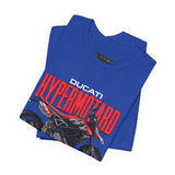 Italian Supermoto Inspired Hypermotard Style Motorcycle Graphic Unisex Heavy Cotton Tee Premium Racing Streetwear T Shirt for Riders Bikers Enthusiasts and Everyday Wear