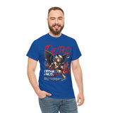 Betrayed Angel Destroy Graphic Unisex Heavy Cotton T Shirt Edgy Gothic Streetwear Bold Motivational Urban Fashion Outfit