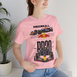High-Performance Race Machine Concept Unisex Heavy Cotton Tee Powerful Aerodynamic Single-Seater Track Car Graphic Streetwear Top