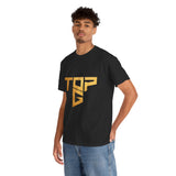 Top G Andrew Tate Graphic T Shirt Black Unisex Streetwear Motivational Hustle Tee Gold Typography Design