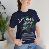 Kawasaki KFX450R Inspired ATV Racing Unisex Heavy Cotton T Shirt Off Road Quad Bike Power Design Streetwear Motorsport Graphic Tee