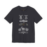 Harley Davidson FXDR Inspired Power Cruiser Motorcycle Graphic Unisex Heavy Cotton Tee Premium Streetwear T Shirt for Riders Bikers Enthusiasts Bold Everyday Wear 02