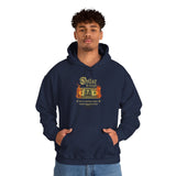 Dollar The Strength Burning Money Legacy Unisex Heavy Blend Hooded Sweatshirt Gothic Flames Graphic Bold Motivational Streetwear Hoodie