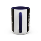 Inspire Strength Ignite Courage Ceramic Mug Motivational Coffee Cup Bold Graphic Durable Everyday Drinkware