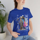 Sculptural Future Statue Art Graphic Unisex Jersey Short Sleeve Tee Bold Aesthetic Greek Goddess Abstract Streetwear T Shirt