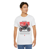 Italian Supermoto Inspired Hypermotard Style Motorcycle Graphic Unisex Heavy Cotton Tee Premium Racing Streetwear T Shirt for Riders Bikers Enthusiasts and Everyday Wear