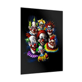 Chaos Clown Crew Poster Premium Wall Art Print For Bold Minds Fearless Creativity Neon Chaos Expression Gothic Street Art Home Decor For Artists And Visionaries