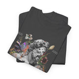 Sadness Graphic T Shirt Unisex Heavy Cotton Tee Greek Statue Art Design Emotional Aesthetic Streetwear Vintage Gothic Fashion Artistic Expression Top