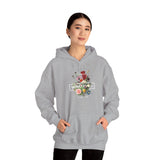 You Can Be Whatever Motivational Hoodie Comfortable Unisex Sweatshirt Bold Floral Empowerment Design Streetwear Positive Vibes Cozy Everyday Wear Perfect Gift for Dreamers Friends and Free Spirits
