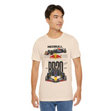 High-Performance Race Machine Concept Unisex Heavy Cotton Tee Powerful Aerodynamic Single-Seater Track Car Graphic Streetwear Top