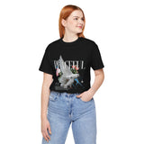 Peaceful Dove Floral Unisex Jersey Short Sleeve Tee Comfortable Soft Cotton Motivational Streetwear Graphic T-Shirt Bold Typography Casual Wear Perfect Gift For Friends Birthdays Everyday Style
