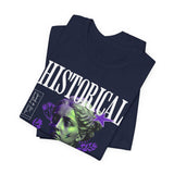 Historical Statue Graphic Premium Unisex Jersey Short Sleeve Tee Vintage Aesthetic Streetwear T-Shirt