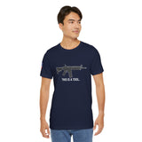 I Am The Weapon Unisex Heavy Cotton Tee Motivational Tactical Mindset Streetwear Bold Warrior Energy Graphic TShirt For Confidence Training Gym Wear Everyday Power Statement