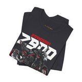 Z900 Streetfighter Blueprint Unisex Heavy Cotton Tee Naked Bike Inspired Performance Motorcycle Graphic Streetwear Gift Red
