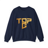 TopG Graphic Unisex Heavy Blend Crewneck Sweatshirt Motivational Hustler Streetwear Fitness Entrepreneur Alpha Mindset Pullover