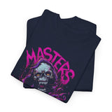 Masters Of Power Realm Unisex Heavy Cotton Tee Cosmic Skull Energy Design Fierce Warrior Spirit Streetwear For Dark Fantasy Lovers And Fearless Achievers