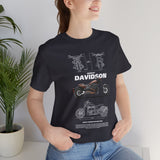 Harley Davidson FXDR Inspired Power Cruiser Motorcycle Graphic Unisex Heavy Cotton Tee Premium Streetwear T Shirt for Riders Bikers Enthusiasts Bold Everyday Wear