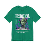 Historical Statue Graphic Premium Unisex Jersey Short Sleeve Tee Vintage Aesthetic Streetwear T-Shirt