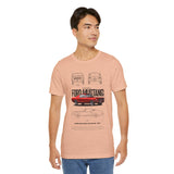 Classic 1965 Fastback Muscle Car Illustration Unisex Heavy Cotton Tee Retro Collector Streetwear Gift Shirt