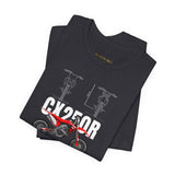 CX 250R Motocross Blueprint Graphic Tee Dirt Bike Racing Motorcycle T Shirt For Riders Off Road Enthusiasts Streetwear Gift For Bikers Motorsport Fans