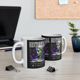 Historical Greek Roman Statue Art Print Ceramic Mug Unisex Premium Coffee Tea Cup With Classical Aesthetic Design