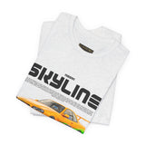 JDM Street Racing Legend Skyline R34 Inspired Supra MK4 Style Unisex Graphic Tee Japanese Drift Car Culture Motorsport Streetwear Shirt