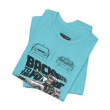 Futuristic Retro Sci Fi Time Travel Car Blueprint Art Unisex Heavy Cotton Tee Premium Streetwear For Vintage Car Lovers Collectors And Enthusiasts