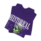 Historical Statue Graphic Premium Unisex Jersey Short Sleeve Tee Vintage Aesthetic Streetwear T-Shirt