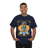 Lord Shiva Mahadev Devotional Unisex T Shirt Hindu Spiritual Graphic Cotton Tee Trishul Rudraksha Mahakal Temple Festival Wear Meditation Yoga Gift India