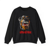 Nothing Lasts Forever Rottweiler Unisex Sweatshirt Fierce Streetwear Graphic Design Alpha Mindset Clothing Symbol Of Loyalty Power And Inner Strength