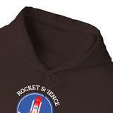 Rocket Science Rocks Hoodie Unisex Heavy Blend Sweatshirt Space Exploration STEM Education Astronomy Science Gift Nerd Geek Astronaut Graphic Pullover