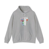 Eyes On Me Boys Medusa Hoodie Comfortable Unisex Heavy Blend Sweatshirt Mythological Streetwear Bold Empowerment Design for Self Expression Perfect Gift for Friends Birthdays Cozy Days Casual Wear