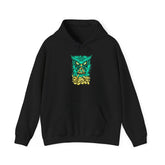 The Watcher Owl All Seeing Wisdom Unisex Heavy Blend Hoodie Neon Mystic Streetwear Futuristic Owl Symbol Glow Design For Creators Visionaries Spiritual Thinkers And Night Owls